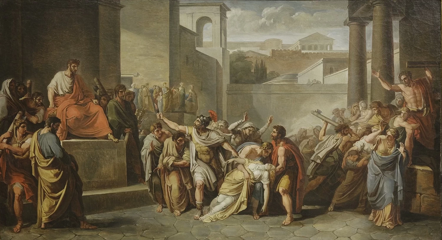 La morte di Virginia - Museo Nazionale di Palazzo Mansi, Lucca